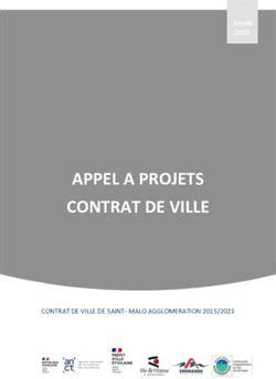 Appel A Projets Contrat De Ville Contrat De Ville De Saint Malo