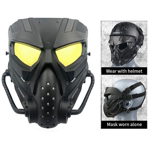 Masques Qualifi E Aux Lentille PC Pour Airsoft Masque De Cr Ne Masque