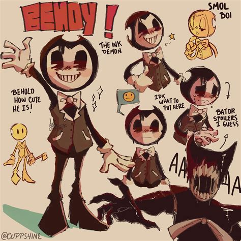 Bendy The Ink Demon By Cuppshin3 On Newgrounds