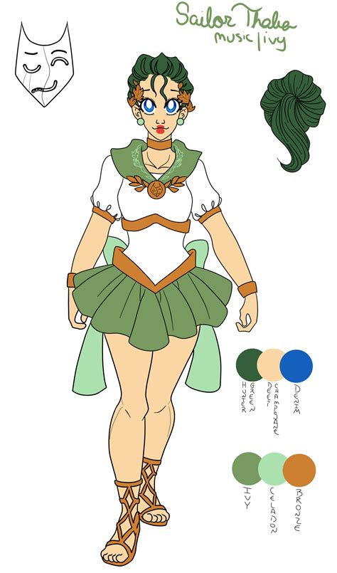 Olympian Senshi Sailor Thalia Reference By Wildnature03 On Deviantart