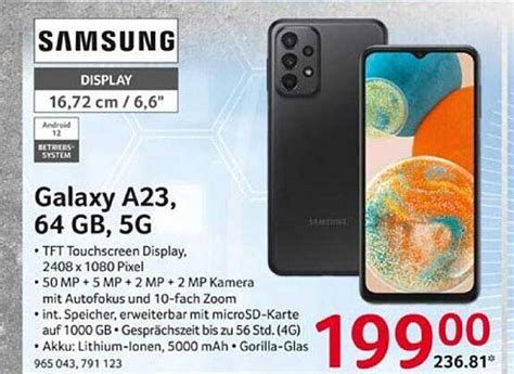 Samsung Galaxy A Gb G Angebot Bei Selgros Prospekte De