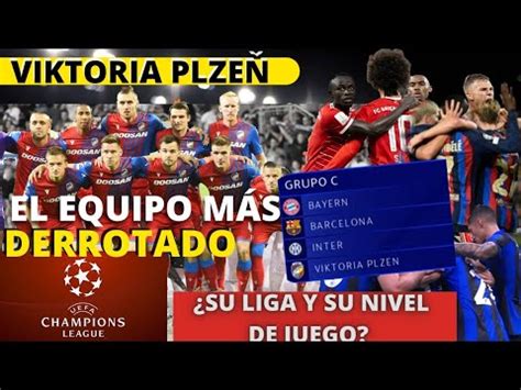 Cómo juega el Viktoria Plzen Sus Titulos historia y grupo de la