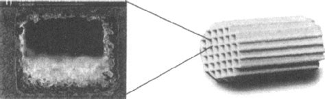 monolith reactor view   catalytic coating   wall   channel