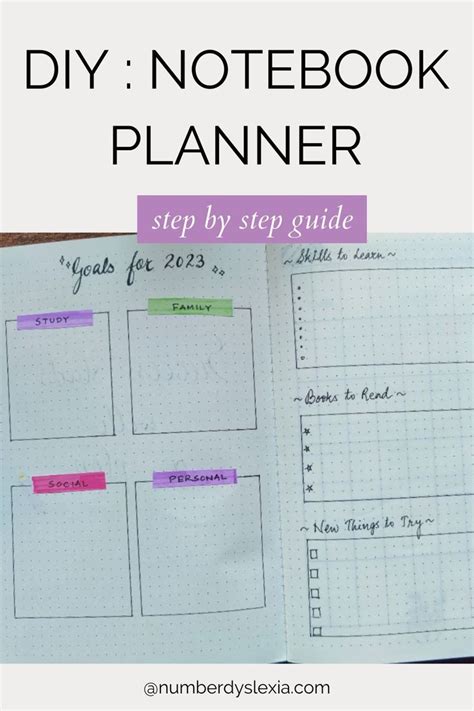 DIY Notebook Planner Guide: Personalize Your Life