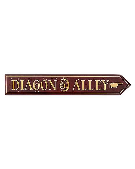 Diagon Alley Sign