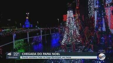 Jornal Da Eptv Edi O S O Carlos Araraquara Chegada Do Papai