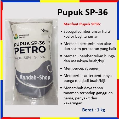 Jual Pupuk SP 36 Petro SP36 1kg Shopee Indonesia