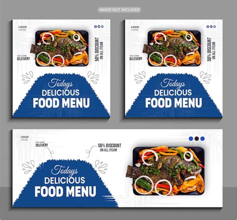 Premium Vector Fried Chicken Delight Menu Promotion Social Media