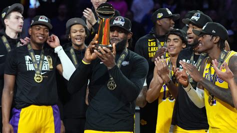 Lebron James Wins First Ever In Season Tournament Mvp