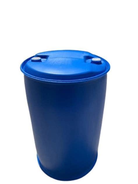 Blue Chemicals 220 Litre Plastic Barrel For Industrial Capacity