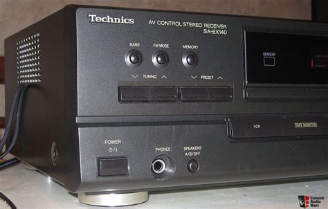 Technics SA EX140 AM FM Stereo Receiver With Phono Input And Remote