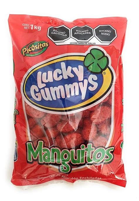 Amazon Manguitos Lucky Gummys Gomitas De Almid N Y Mango Con