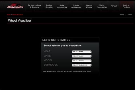 Billet Specialties Wheel Visualizer Helps You Make The Decision