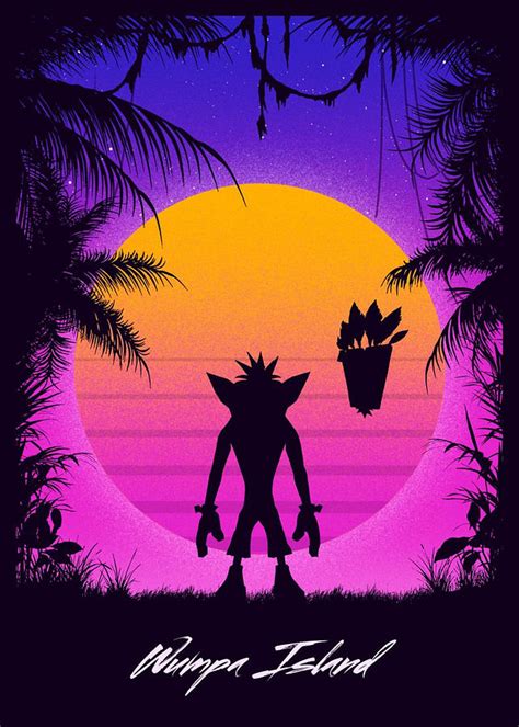 Wumpa Island - Crash Bandicoot Digital Art by Alve Nilsson - Fine Art ...