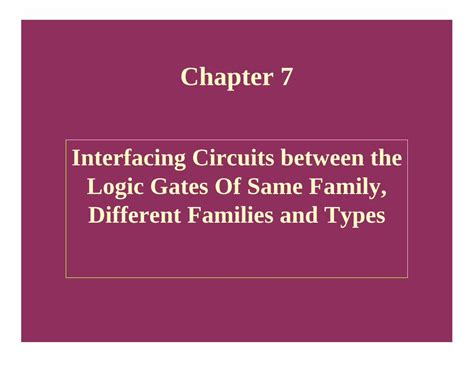 Pdf Chapter Pdf Filechapter Interfacing Circuits Between The