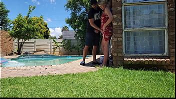 Helping My Neighbors Wife With Her Swimming Pool Standing Outdoor Upskirt Fuck XVIDEOS