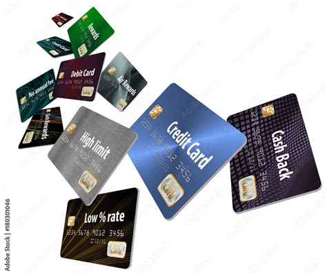 Choosing The Right Credit Card Is The Theme Of This Illustration That