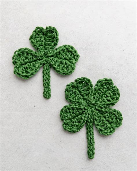 How to Crochet a Shamrock: Free Pattern - Sarah Maker