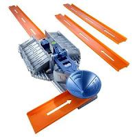 HOT WHEELS TRACK SET Hot Wheels Trick Tracks Flip Launch Stunt Set Mattel Race Tracks Playsets