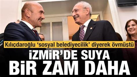 İzmir de suya bir zam daha Soyer faturayı vatandaşa kesti Haber 7 GÜNCEL