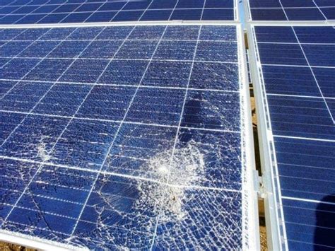 Will A Cracked Solar Panel Still Work Damaged Broken Solar Panel