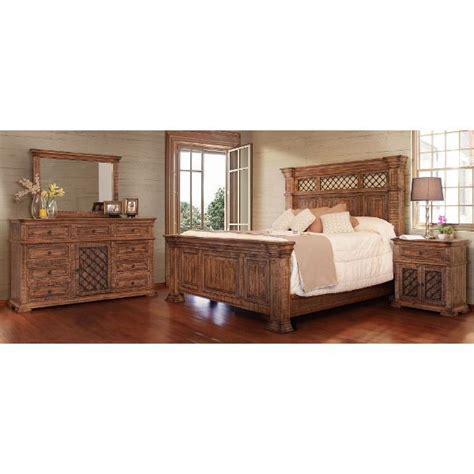 Imperial Pine 4 Piece Queen Bedroom Set RC Willey King Bedroom Sets