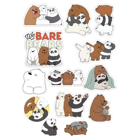 Bare Bears Stickers Pack Price in Pakistan - View Latest Collection of ...