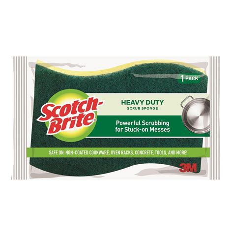 Scotch Brite Heavy Duty Scrub Sponge Pack Mitre