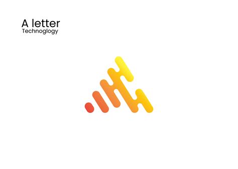 A Letter Technology Logo on Behance