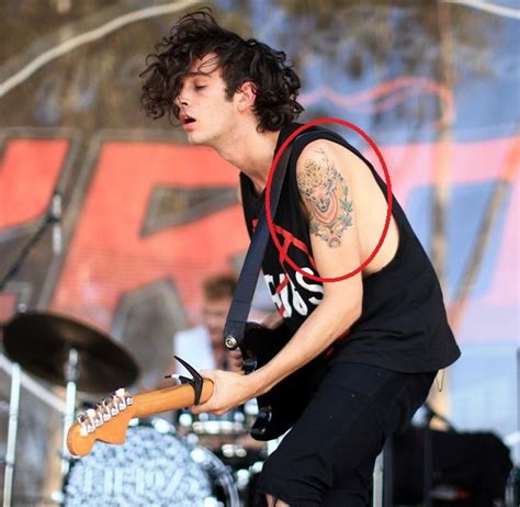 The 1975 Matt Healy Tattoos