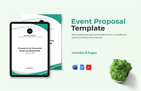 Event Proposal Templates In Word Free Download