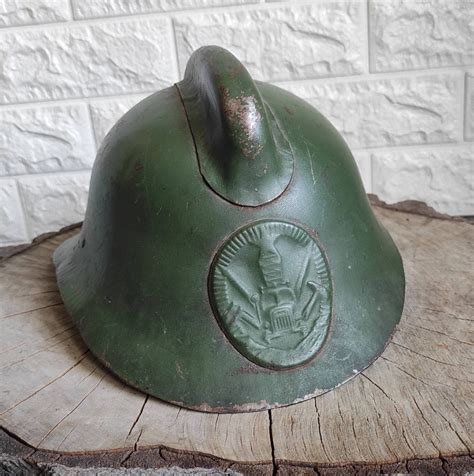 Vintage Soviet Firefighter Helmet Ussr Fireman Helmet Etsy