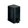 Poubelle De Salle De Bain Rectangulaire 3 Litres Inox 3 Finitions