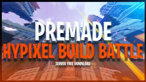 Minecraft Premade Hypixel Build Battle Server X X Free