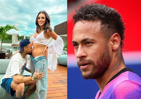 Years After Break Up Neymar Jrs Ex Goes Shopping With His Pregnant