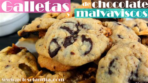 Galletas de chocolate y malvaviscos Golosolandia Recetas y vídeos de