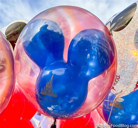 Alert Disney World Has Th Anniversary Balloons Now Disney By Mark