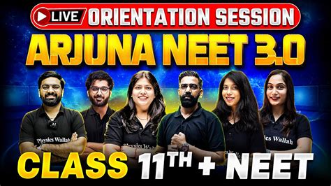 LIVE Orientation Session Arjuna NEET 3 0 2025 For Class 11th NEET