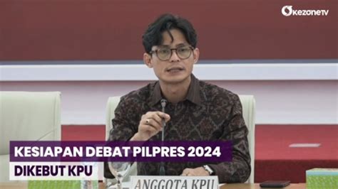 Debat Pilpres Kpu Segera Kunci Nama Panelis Video Dailymotion