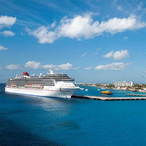 Cruise Ship Approaching Cozumel, Mexico - Travel Off Path