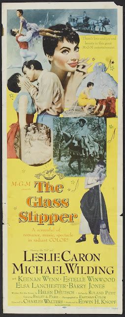 The Glass Slipper 1955 Mgms Atypical Retelling Of Cinderella