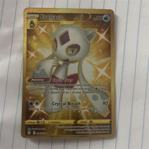 Verified Froslass Secret Rare Evolving Skies Pokemon Cards Whatnot