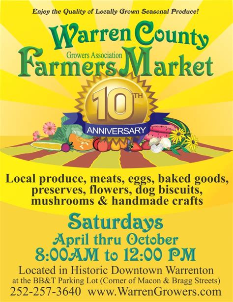 Warren County Farmers Market North Carolina Cooperative Extension