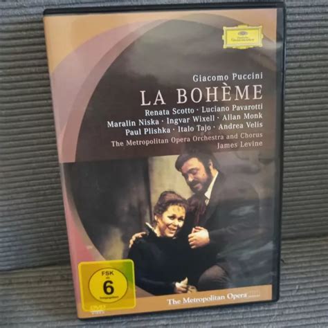 LA BOHÈME METROPOLITAN Opera Levine DVD Deutsche Grammophon EUR 4 95