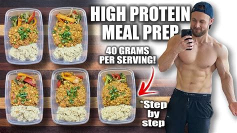 High Protein Vegan Meal Prep Quick Easy Soy Free Veganlifeessence