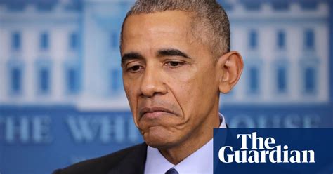 Obama On Hacking Russians Did It Us News The Guardian