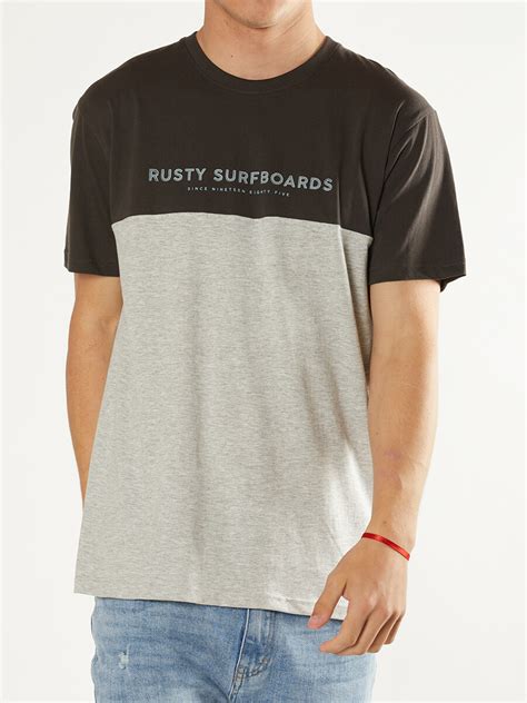 T SHIRT VINCI RUSTY Gris Oscuro Superoutlet