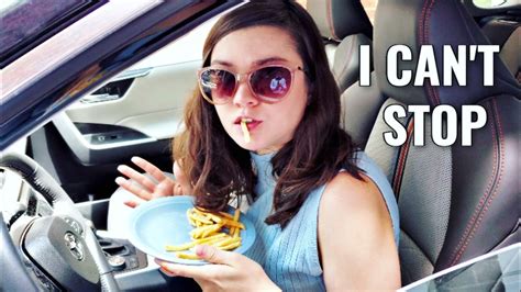 She S Addicted To Eating Fries Youtube