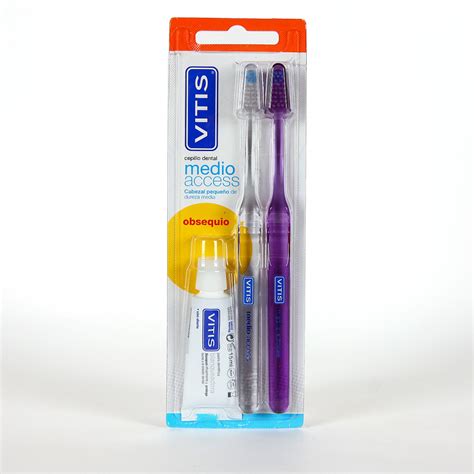 Vitis Cepillo Dental Medio Access Duplo Farmacia Jim Nez