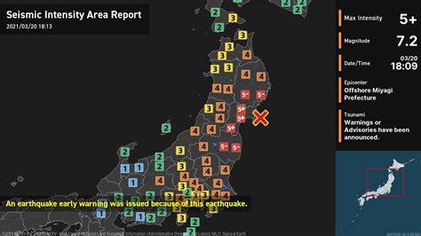 Tsunami Advisory Issued In Japan After 72 Earthquake Off Northeast